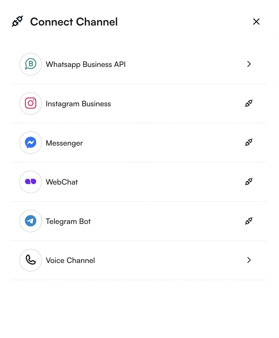 Connect Channel Drawer